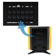 WWVB RCC Wireless Weather Station + 3 Sensor with Air presurre Trend Indicator with Sunrise/Sunset, Moonrise/Moonset... N5