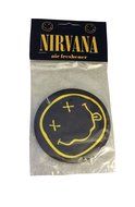 Nirvana Band Smiley Face Coconut Scent Auto Office Air Freshener