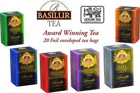 Basilur | Original English Breakfast Tea | Ultra- Premium Ceylon Black Tea | Specialty Classics Collection | Single... N18