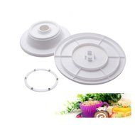 Lariy Safe Plastic Turntable Cake Decorating Rotating Kitchen Display Stand Cake Pan N4