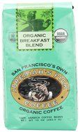 Jeremiah's Pick Coffee Organic Breakfast Blend, Dark Roast Whole Bean Coffee, 10-Ounce Bags (Pack of 3) N2