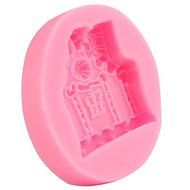 Mr.S Shop Mini Castle-shaped Silicone Mold Fondant Chocolate Cake Decoration Baking Mold DIY Tools