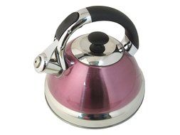 Native Spring 3-Quart Whistling Stainless Steel Tea Kettle Excellent for your Favorite Drink - Purple N2