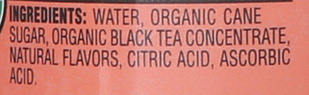 Sweet Leaf USDA-Certified Organic Iced Tea, Peach 16-ounce plastic bottles (Pack of 12)