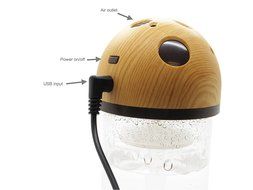 JR USB/ car plug air aroma diffuser Essential Oil Diffuser Air Purifier Deodorant dust catching and cleaning purification... N4