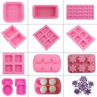 MEXUD-Silicone Soap Cake Mould Fondant Chocolate Soap Mould For Ice Cube Candy Chocolate Cake Cookie (Double -... N52