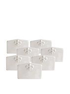 American Atelier 7 Piece Fleur De Lis Place Card Set