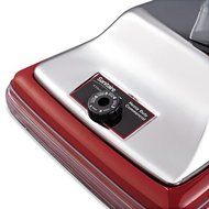 Electrolux Sanitaire - Upright Vacuum with EZ Kleen Dust Cup, 7 Amp, 12" Path, Red/Steel 887 (DMi EA N4