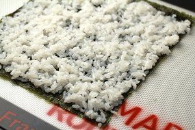 Silpat Perfect Sushi Mat, 9.5" x 9.5", Dark Grey N2