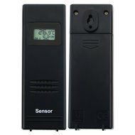 WWVB RCC Wireless Weather Station + 3 Sensor with Air presurre Trend Indicator with Sunrise/Sunset, Moonrise/Moonset... N6