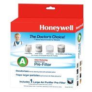 4 Pack Bundle of Honeywell Filter A Universal Carbon Pre-filter, HRF-AP1 (Replaces 38002)