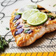 Simple Home Creations Nonstick Silicone &amp; Fiberglass Baking Mat Half Sheet 30x40cm N2