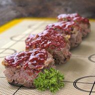 Simple Home Creations Nonstick Silicone &amp; Fiberglass Baking Mat Half Sheet 30x40cm N3