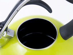 Chantal Enamel on Steel 1.8-Quart Loop Teakettle, Lime Green N6