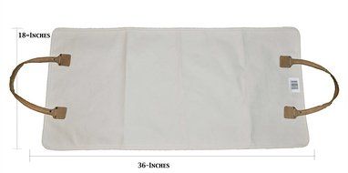 Custom LeatherCraft C390 Canvas Log Carrier N2