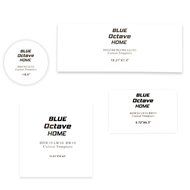 Blue Octave BHT527 In Wall and In Ceiling 7.2 Home Theater Surround Sound Speaker Set N3