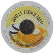 Wolfgang Puck Coffee Single Serve Cups, Vanilla French Toast, 0.35 Oz each, Net Wt. 8.29 Oz, 24 Count