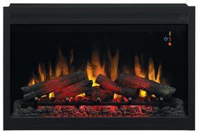ClassicFlame 36EB110-GRT 36" Traditional Built-in Electric Fireplace Insert, 120 volt N2