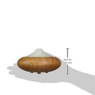 VALYRIA 140ml Aromatherapy Essential Oil Diffuser, Wood Grain N2