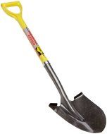 Nupla RP14D-E #2 Ergo Power Round Point Shovel, Heavy Gauge Blade, D Grip, 14 Gauge, 27&quot; Handle