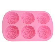 MEXUD-Silicone Soap Cake Mould Fondant Chocolate Soap Mould For Ice Cube Candy Chocolate Cake Cookie (Double -... N61