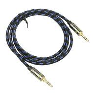 Audio AUX Cable, iKross 3 Feet 3.5mm AUX Jack Tangled-Free Braided Sleeve jacket Stereo Auxiliary Aux Audio Stereo...