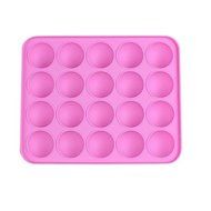 QINF New Silicone Non Stick Cake POP Set Baking Tray Mold Birthday Party 20 Units