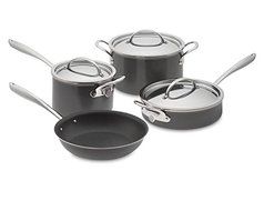 Williams-Sonoma Hard-anodized Copper Core 7-piece Deluxe Cookware Set