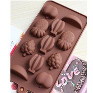 EVTECH(TM) Friut Style Silicone Gel Non Stick Cake Bread Mousse Biscuit Ice Pudding Mold Chocolate Jelly Candy...