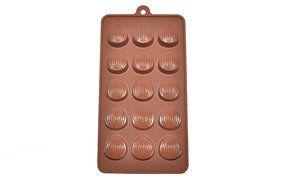 NY Cake Chocolate Almond Silicone Chocolate Mold, 15 Cavities