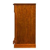 Kendall Electric Media Fireplace - Glazed Pine