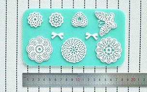 Martha Art Craft - Sugarcraft Decorating Kit High Quality Ribbon Fondant Molds Silicone Silicone Soap Mold,silicone... N4