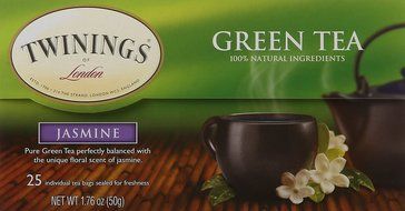 Twinings Green Tea with Jasmine, 25 Count N49