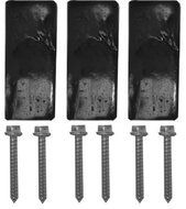 Ambient Weather EZ-46-3 Tar Pad Kit for Roof Tripod Installation