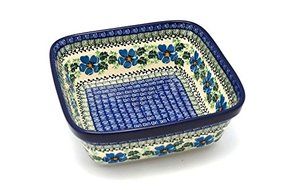 Polish Pottery Baker - Square - Morning Glory