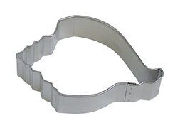 CybrTrayd RM-0890 R&amp;M Conch Shell 4&quot; Cookie Cutter, Metallic