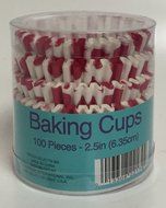Valentine Hearts Baking Cups