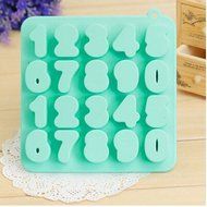 20 Cup digital Silicone Muffin &amp; Cupcake Baking Pans,, Non-Stick, Easy To Clean, Oven / Microwave / Dishwasher...