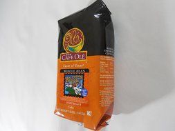 HEB Cafe Ole Whole Bean Coffee 12oz Bag (Pack of 3) (Texas Pecan - Medium Dark Roast (Full City)) N24