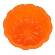 AUCH 5Pcs Orange Pumpkin shape Bundt Cake Pan Bread/Chocolate Bakeware Silicone Molds