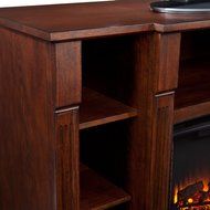 Kendall Electric Media Fireplace - Glazed Pine N9
