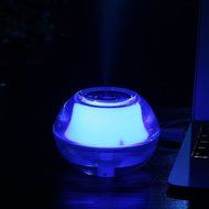 USB Air Purifiers,Beyoung Portable Mini Crystal Travel Size Air Humidifier Purifier LED Night Light For Home,Office... N2