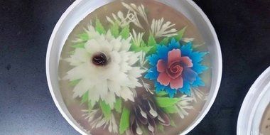 3D Jelly Tools specially -Type 1 - Sunflower and 3 bottle