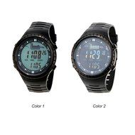 Docooler 5ATM Waterproof Outdoor Fishing Watch Altimeter Barometer Thermometer Multifunctional Digital Wristwatch N4