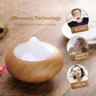 VALYRIA 140ml Aromatherapy Essential Oil Diffuser, Wood Grain N4