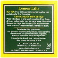 Bigelow Lemon Lift Tea Bags - 20 ct N4