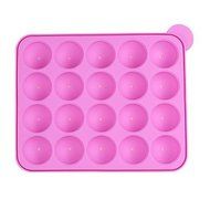 QINF New Silicone Non Stick Cake POP Set Baking Tray Mold Birthday Party 20 Units N4