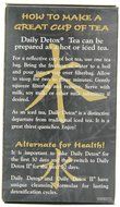 Daily Detox All Natural Tea, Decaffeinated Original Green Tea, 30 Count N6