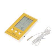 KKmoon LCD Digital Thermometer Hygrometer Temperature Humidity Meter With Wired External Sensor N2