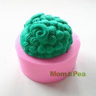 Mom&amp;pea 0524 Sheep Shaped Silicone Mould for Fondant Cake Sugar Paste Cake Decoration 3d Cake Toppers Mold Soap... N2